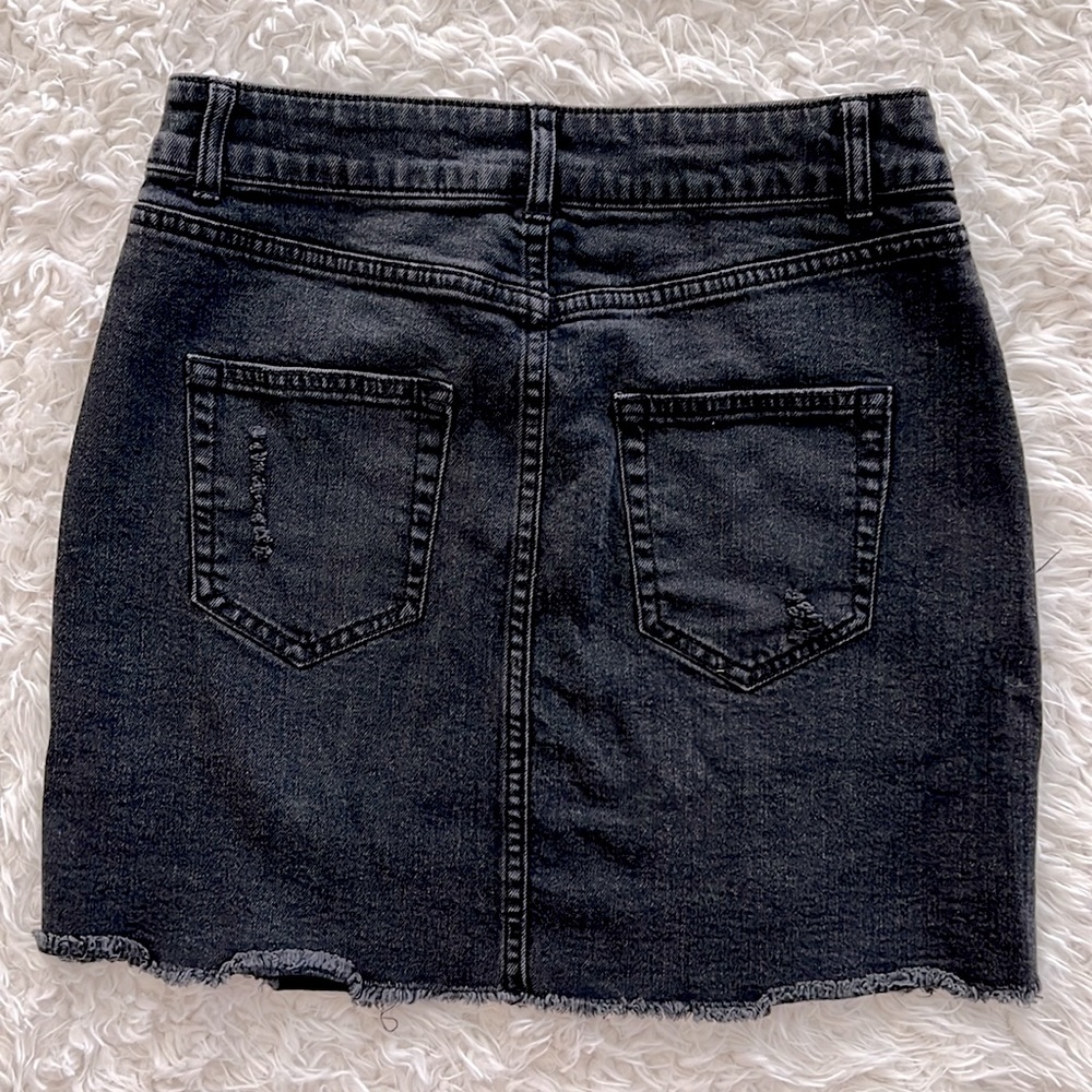 NWOT Ghostface Denim Skirt - Picture 2 of 12